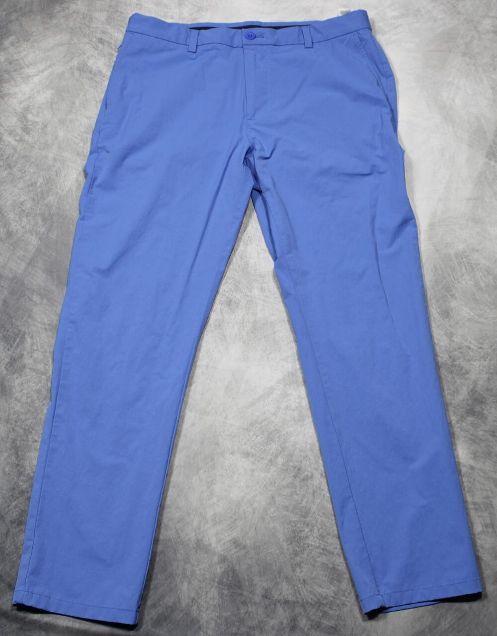 Vineyard Vines Pants Mens 34x30 Blue OTG On-The-Go Chino Stretch Slim Fit Casual